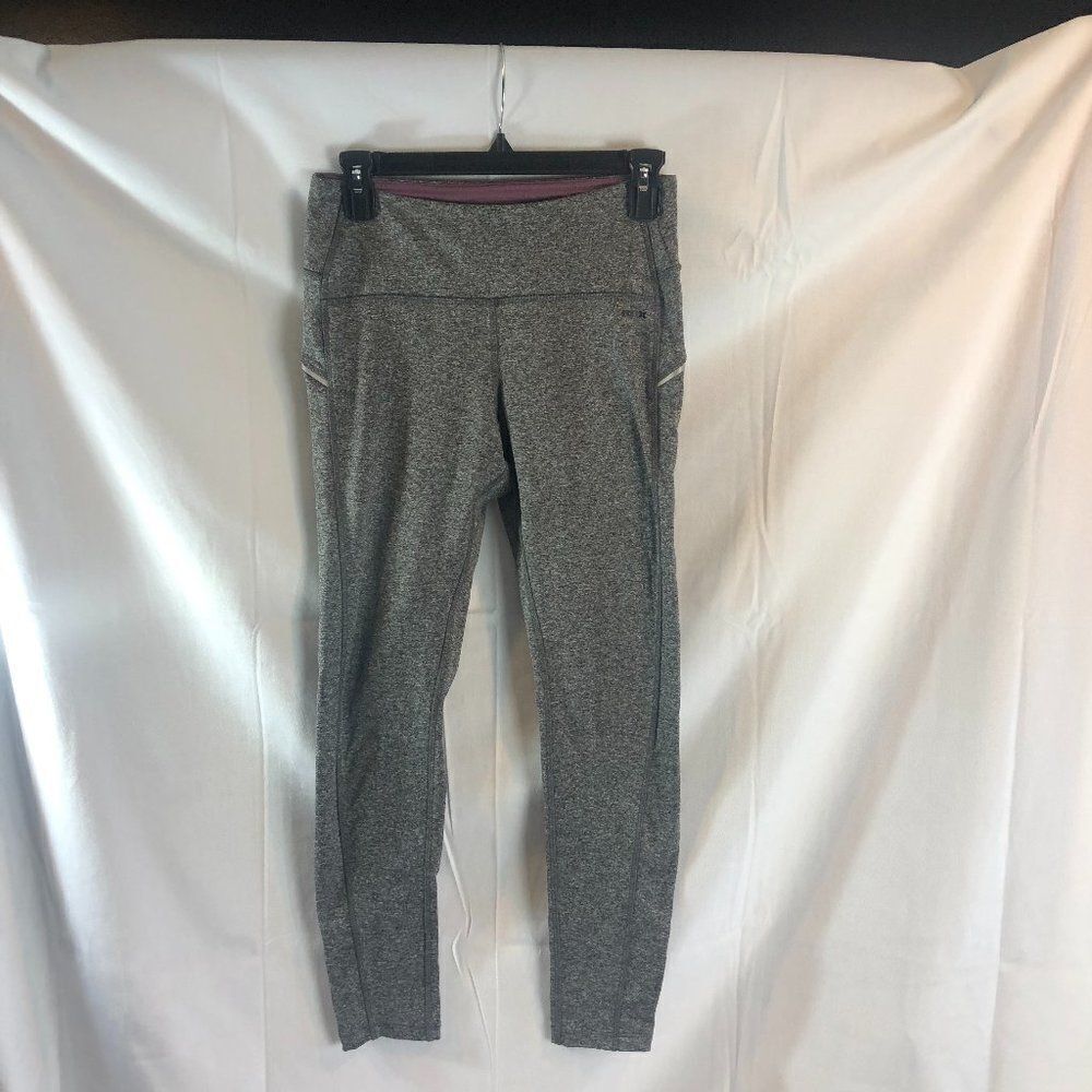 RBX performance grey leggings size S back zip   RB1
